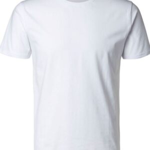 SELECTED PIMA-O NECK T-SHIRT