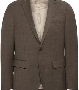 MATINIQUE BROWN LINK TEXTURED SUIT
