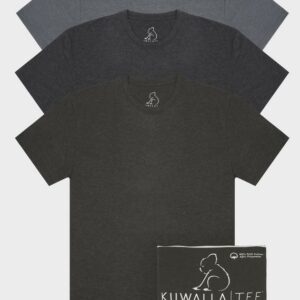 KUWALLA TEE CREW 3 PACK CAMO GREYS